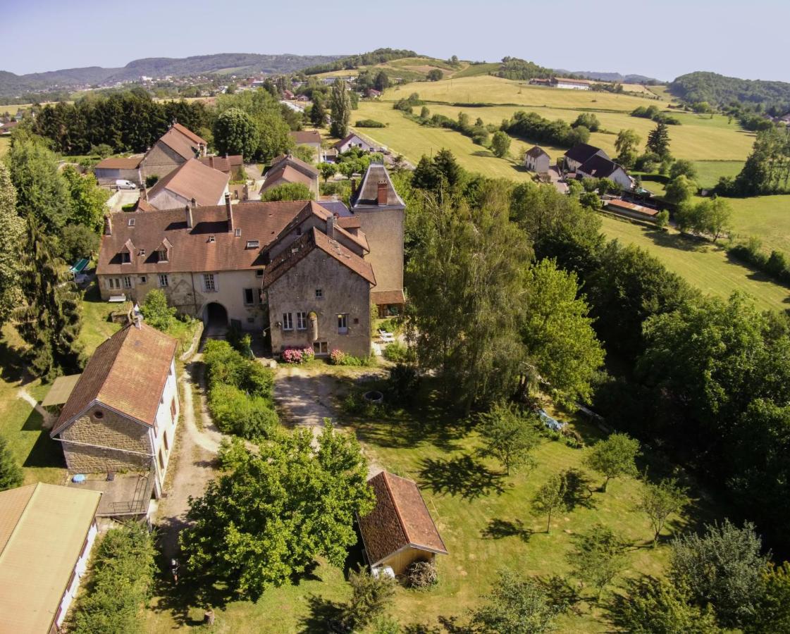 Gite 2 Du Chateau De Feschaux Villeneuve-sous-Pymont Eksteriør billede